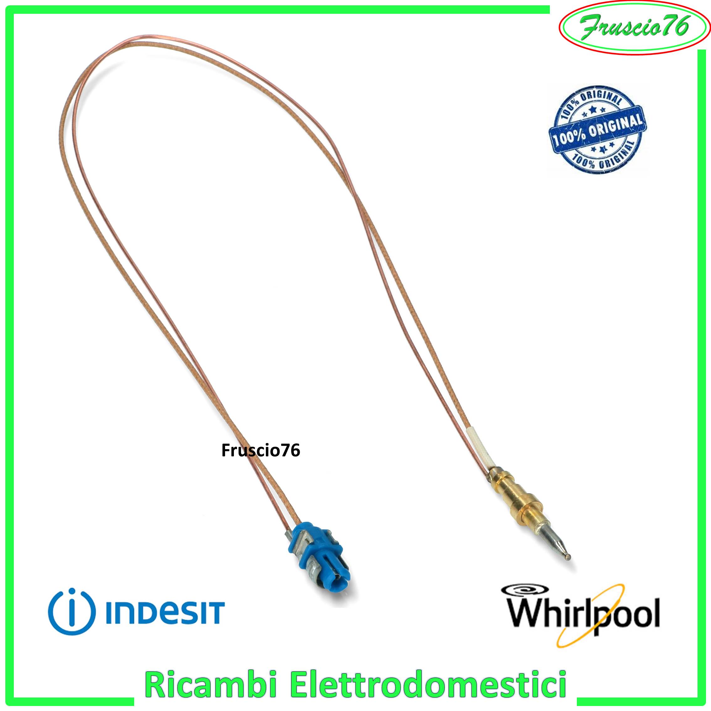 Termocoppia L: 520mm - Forni, Fornelli Elettrici E A Gas - WHIRLPOOL