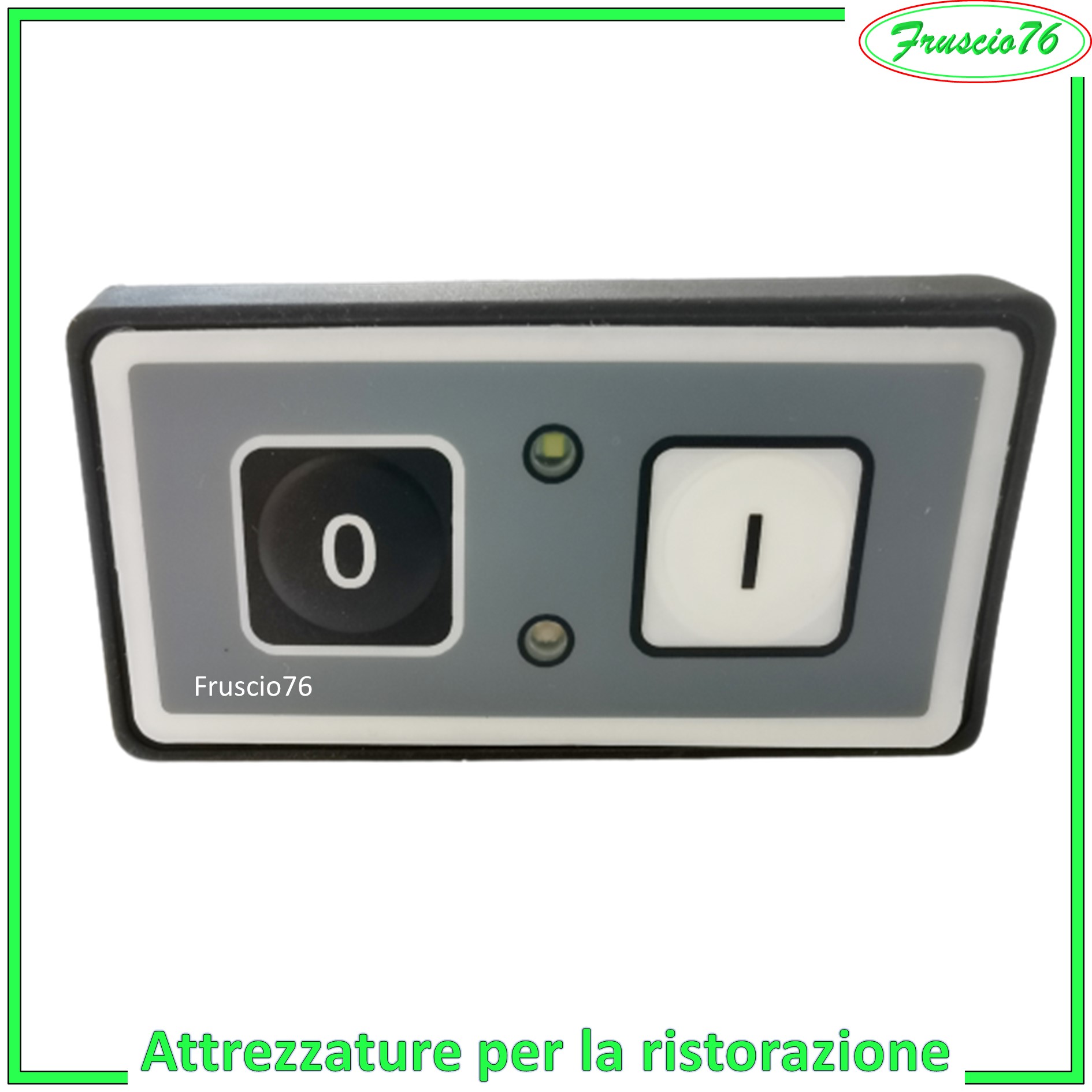 Ariston C00142650 Interruttore A Pressione On/Off Di Ricambio Originale Per Lavastoviglie - Compatibile Con Hotpoint, Indesit E Ariston - 5
