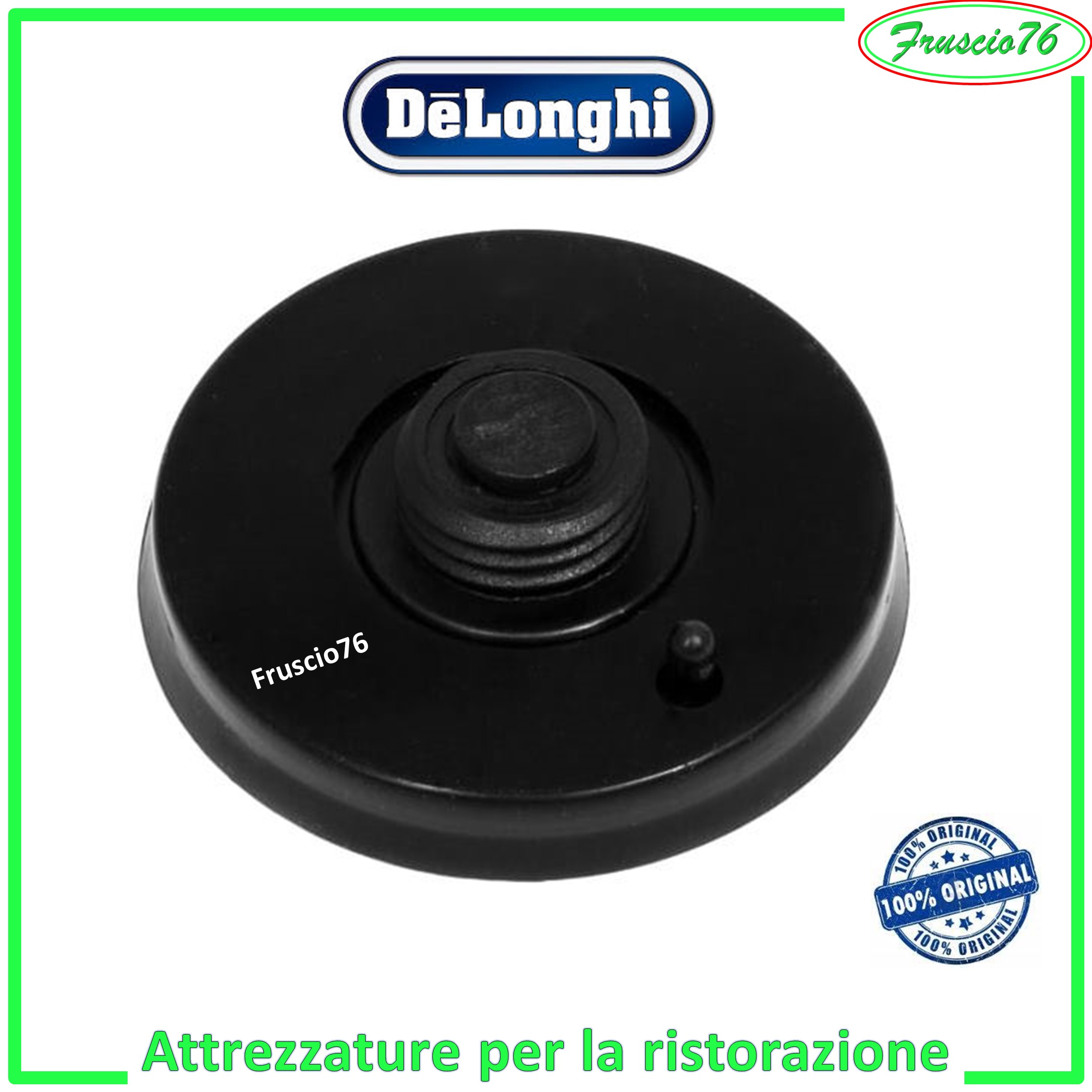 KIT FILTRO MONTACREMA DE LONGHI ORIGINALE PER MACCHINE DA CAFFE EC190 EC200