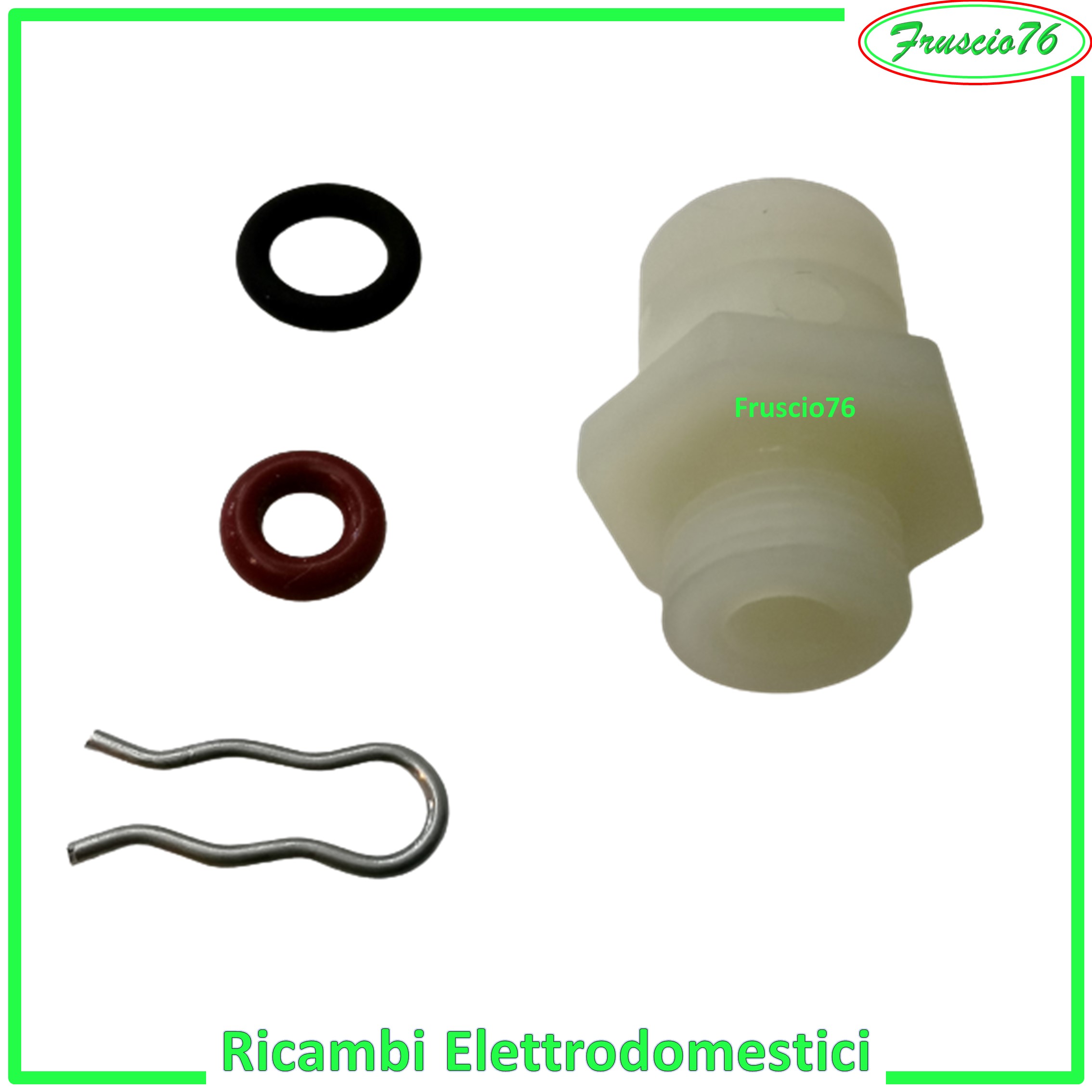 Raccordo Pompa Lavazza Raccordo Pompa Per Macchina Da Caff&egrave; Lavazza EP Mini - Inclusi 2 O-Ring Di Ricambio Lavazza EP Mini L5097980A