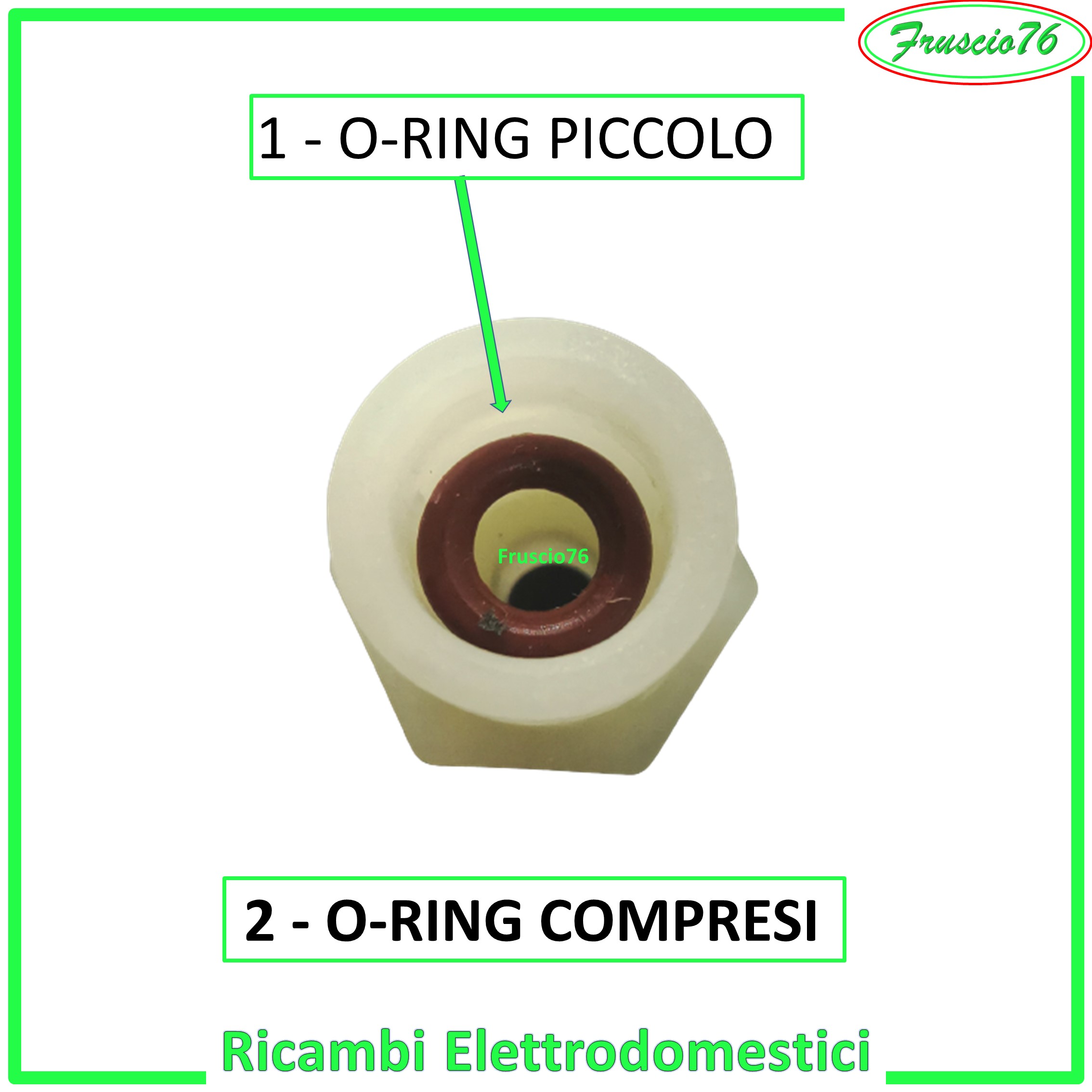 RICAMBIO ORIGINALE RACCORDO POMPA MACCHINA CAFFE' EP - Foto 10