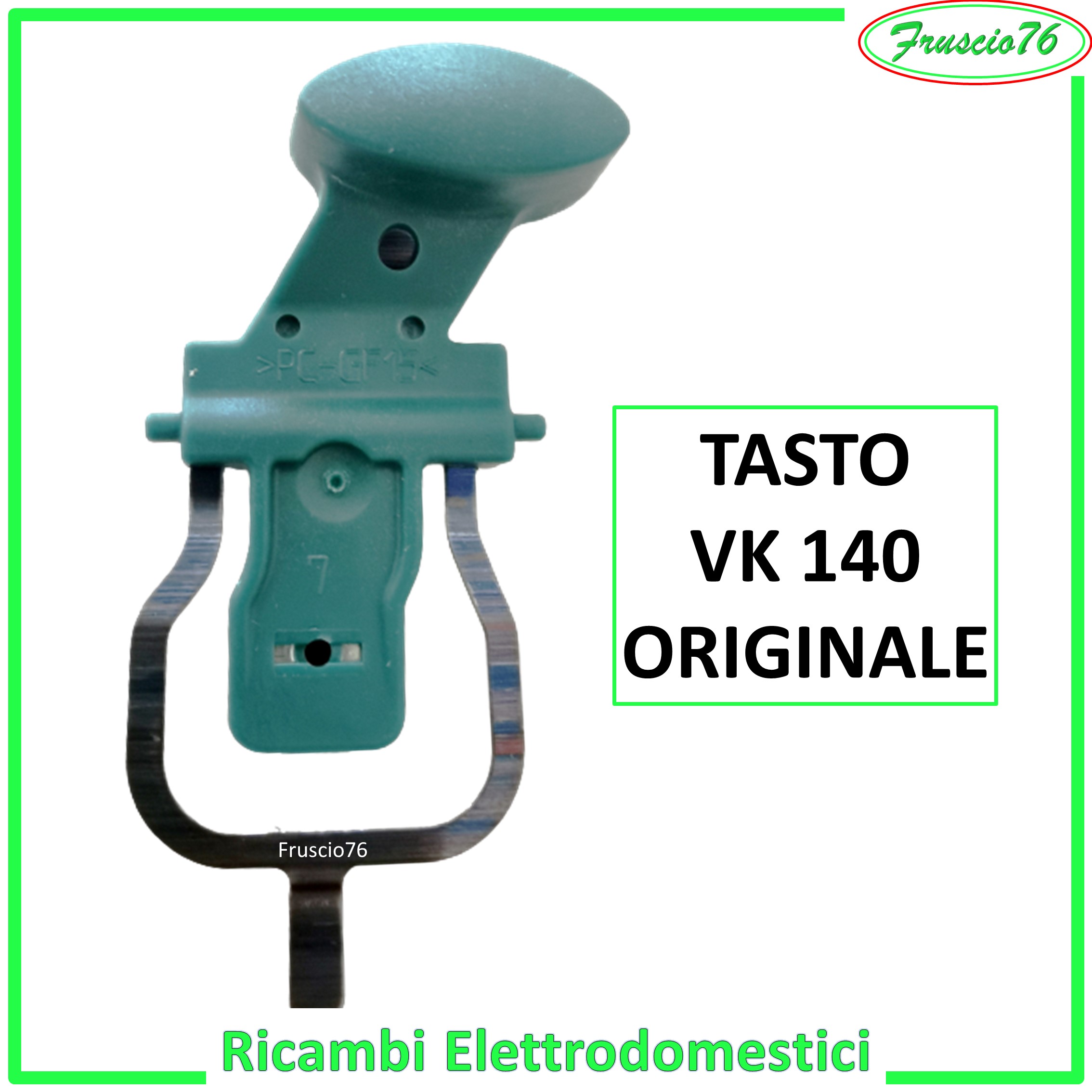 Folletto 30815 Tasto sgancio manico originale per VK140