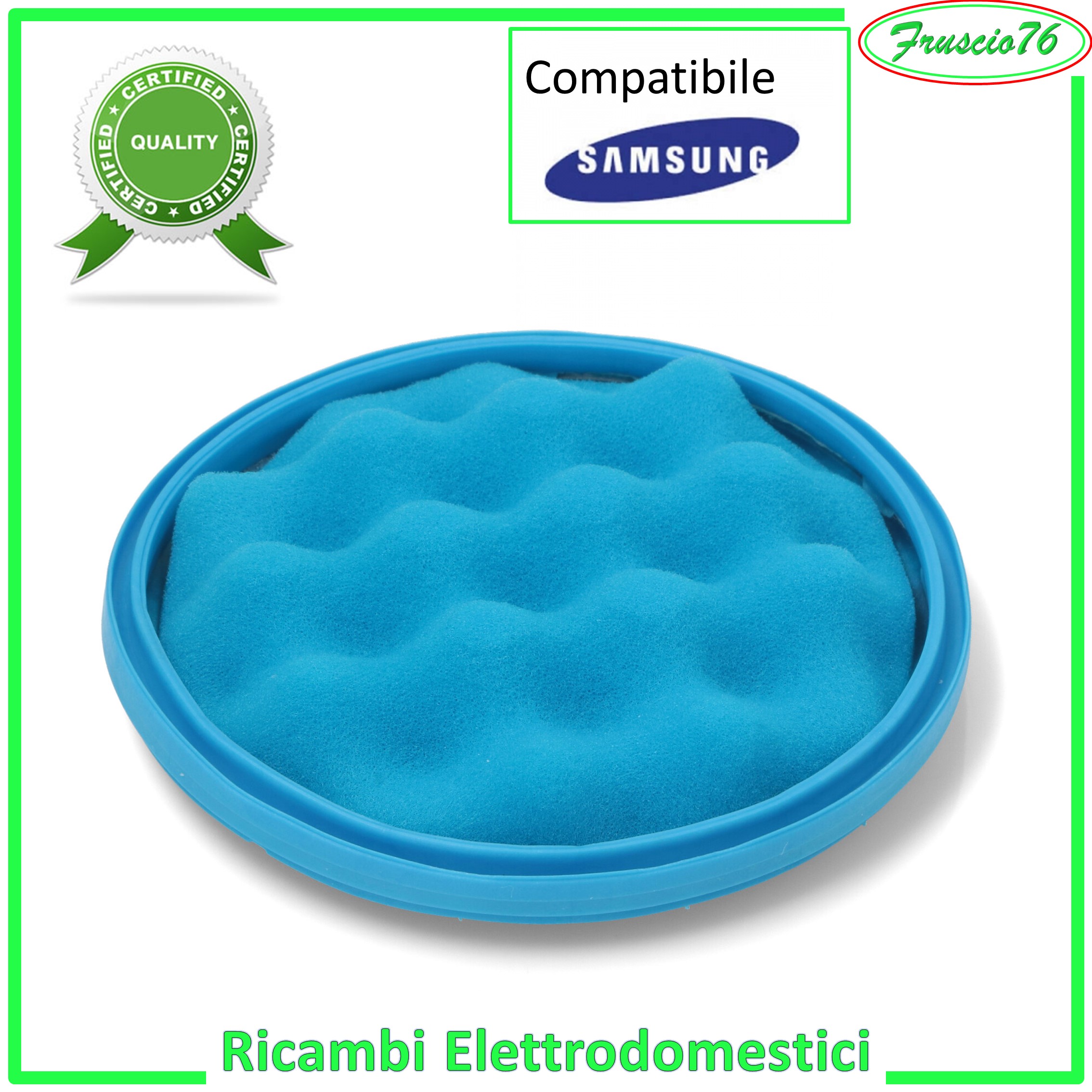SAMSUNG FILTRO ASPIRAPOLVERE SPUGNA DJ63-01467A